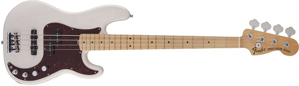 American Deluxe Precision Bass® Ash, Maple Fingerboard, WhiteBlonde
