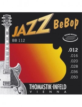 THOMASTIK Jazz Bebop BB112 set chitarra elettrica