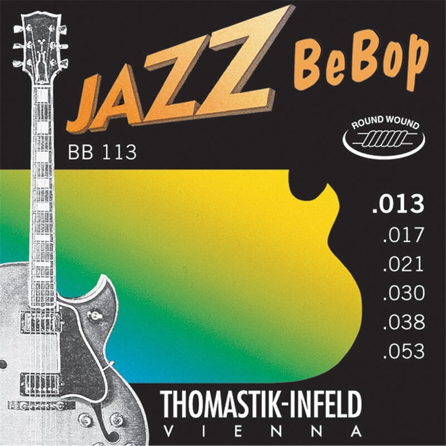 THOMASTIK Jazz Bebop BB113 set chitarra elettrica