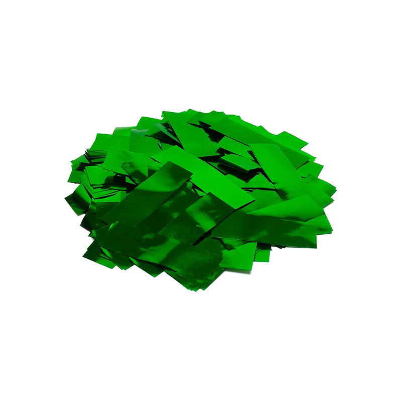 THE CONFETTI MAKER Slowfall metallic confetti rectangles - Green