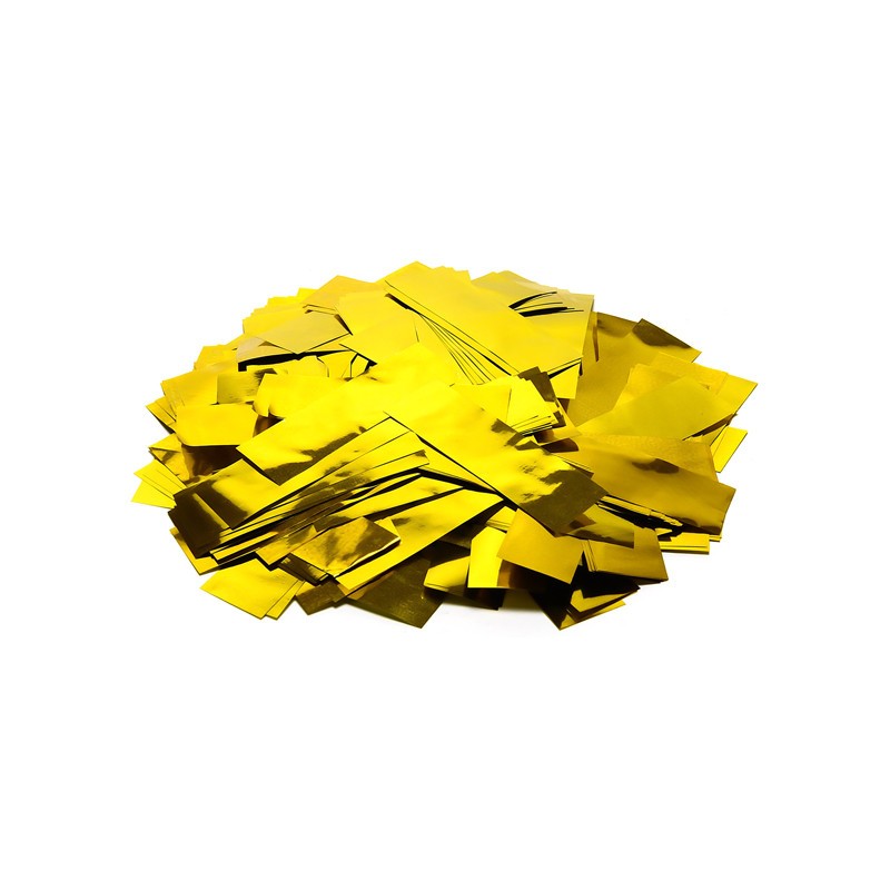 THE CONFETTI MAKER Slow-fall metallic confetti rectangles - Gold