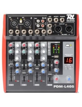PDM-L405 MIXER 4 CHANNEL MP3/ECHO