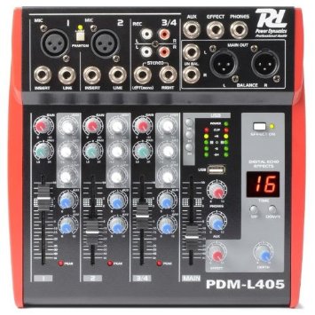 PDM-L405 MIXER 4 CHANNEL MP3/ECHO