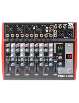 PDM-L605 MIXER 6 CHANNEL MP3/ECHO