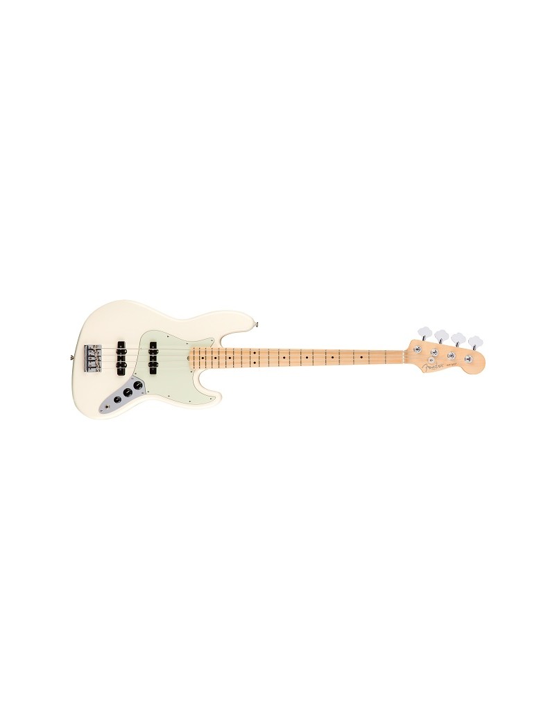 American Pro Jazz Bass®, Maple Fingerboard, Olympic White