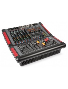 PDM-S804A 8-Channel Stage Mixer with Amplifier