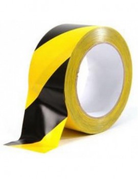 ALLCOLOR Warning Tape 510-75 black-yellow