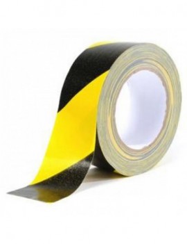 ALLCOLOR Cloth Warning Tape 650 black-yellow