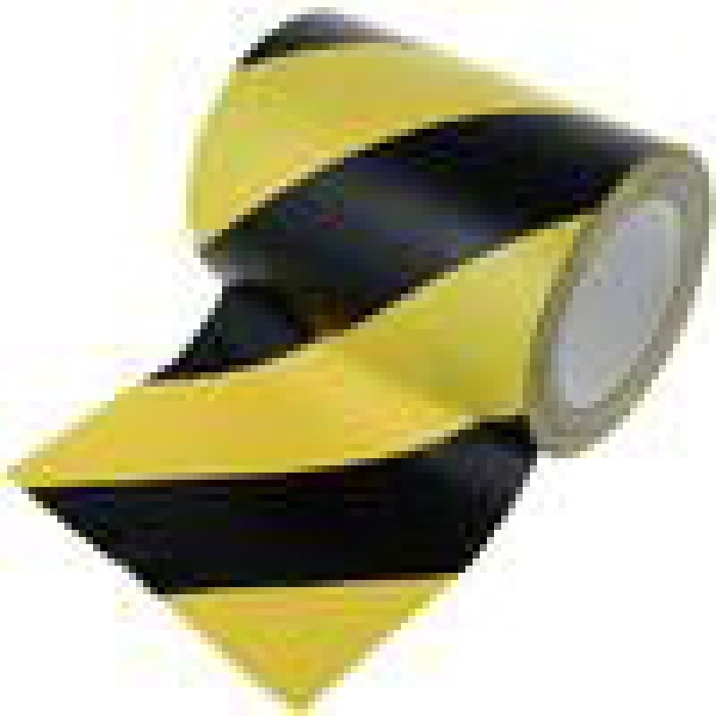 ALLCOLOR Tunnel Tape 686 black-yellow