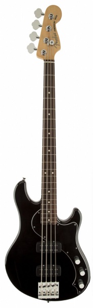 American Standard Dimension Bass™ IV HH, Rosewood Fingerboard,Black