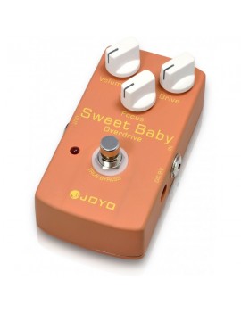 Pedale modello JF-36 Sweet Baby Overdrive. Overdrive a elevato guadagno. True Bypass.