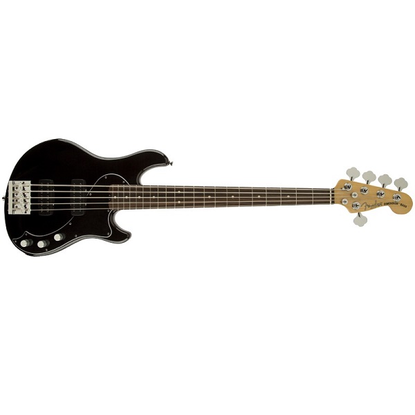 American Standard Dimension Bass™ V (5-String) HH, RosewoodFingerboard, Black