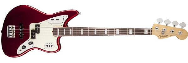 American Standard Jaguar® Bass, Rosewood Fingerboard, Mystic Red