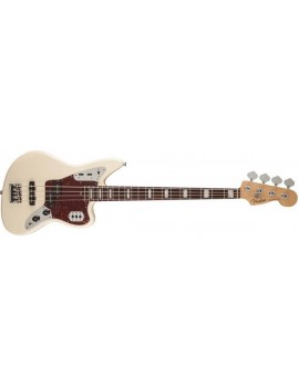 American Standard Jaguar® Bass, Rosewood Fingerboard, OlympicWhite