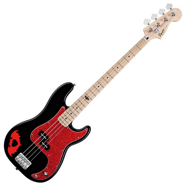 Pete Wentz Precision Bass® Maple Fingerboard, Black