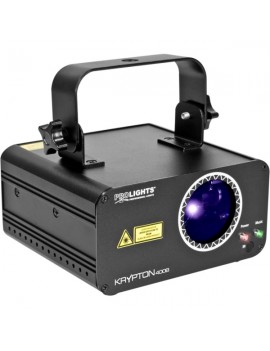 Piettore Laser Blu 400mw DMX