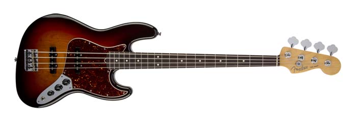 American Standard Jazz Bass®, Rosewood Fingerboard, 3-ColorSunburst