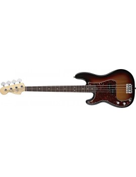 American Standard Precision Bass®, Left Handed, Rosewood Fingerboard,3-Color Sunburst