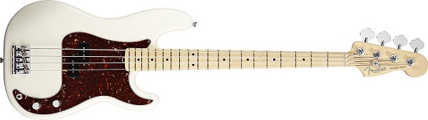 American Standard Precision Bass®, Maple Fingerboard, OlympicWhite