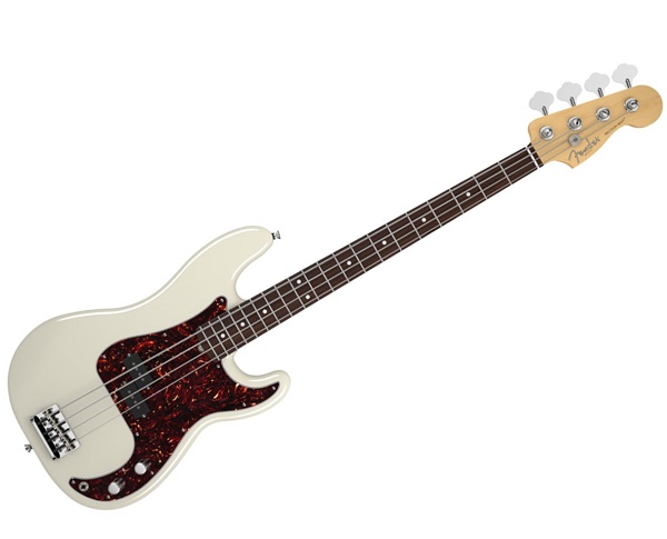 American Standard Precision Bass®, Rosewood Fingerboard, OlympicWhite
