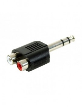 PLUGGER RCA Female Stereo - Jack Male Stereo Adapter Easy