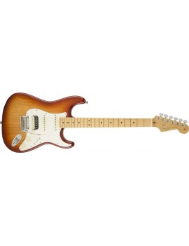 American Standard Stratocaster® HSS Shawbucker™, Maple Fingerboard,Sienna Sunburst