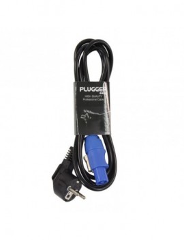 PLUGGER Power cable Powercon European standard 1.8m Easy
