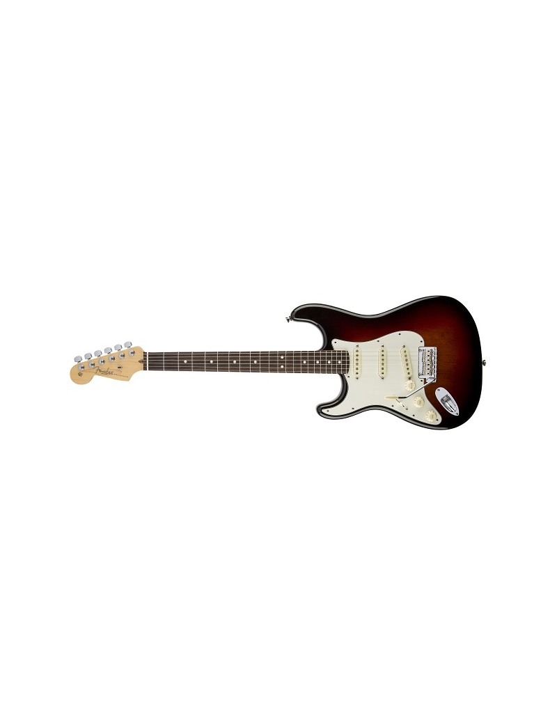 American Standard Stratocaster®, Left Handed, Rosewood Fingerboard,3-Color Sunburst