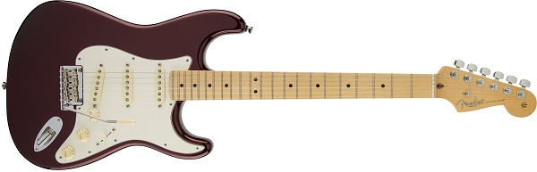 American Standard Stratocaster®, Maple Fingerboard, Bordeaux Metallic