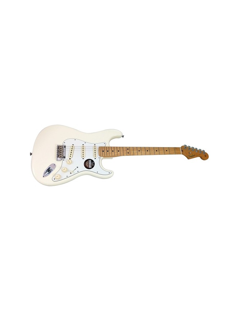 American Standard Stratocaster®, Maple Fingerboard, Olympic White