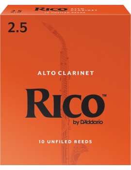 RICO CLARINETTO ALTO TENSIONE 2.5 (BOX DA 10)