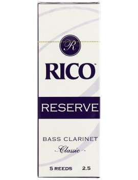 Rico Reserve Classic Clarinet Reeds tensione 2.5 (box da 5)