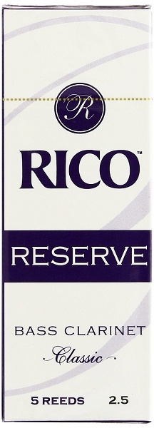 Rico Reserve Classic Clarinet Reeds tensione 2.5 (box da 5)