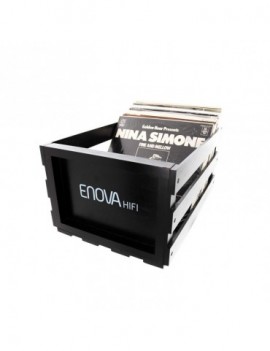 ENOVA HIFI VINYL BOX STORAGE 120 BLACK - VBS 120 BL