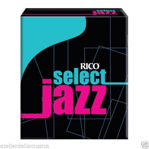 Rico Select Jazz (senza taglio) per SAX ALTO tensione 2H (conf. da 10)