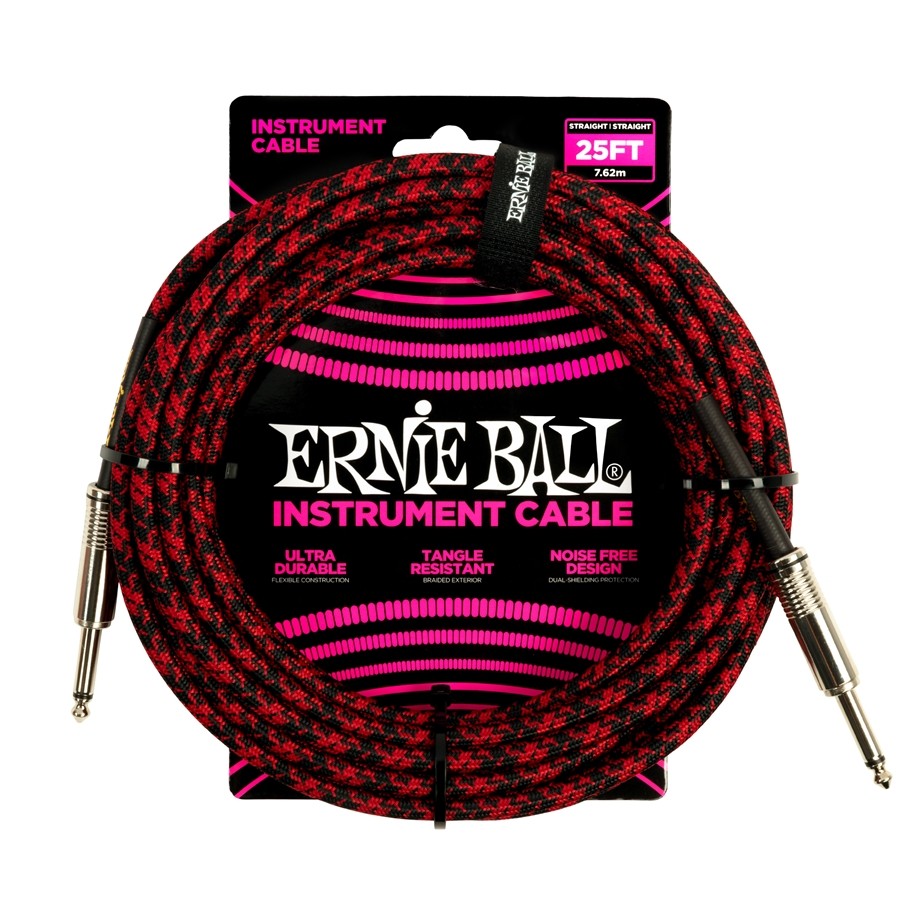 ERNIE BALL 6398 Braided Straight Straight 7.6m