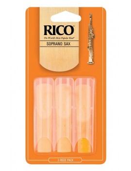 Rico ® Sax Soprano - tensione 2 - (conf. da 3)