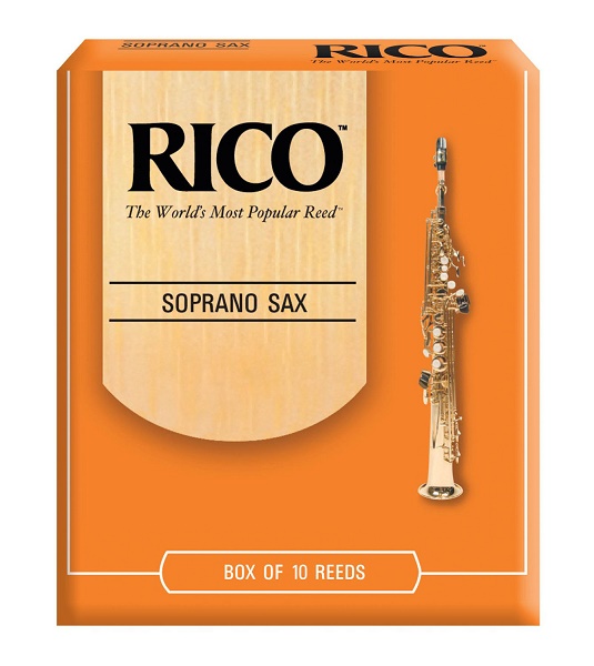 Rico ® Sax Soprano - tensione 2.5 - (conf. da 10)