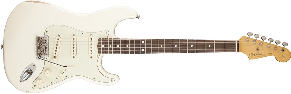 Road Worn® 60’s Stratocaster®, Rosewood Fingerboard, Olympic White