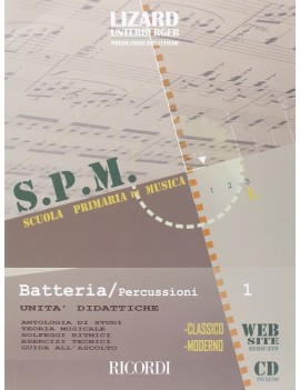 Scuola primaria di musica:Batteria/Percussioni volume 1