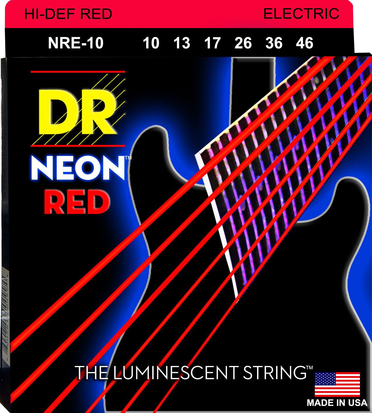 DR NRE-10 NEON RED