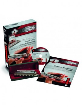 HOHNER STEP BY STEP / CHROMONICA STARTER PACKAGE ENGLISH