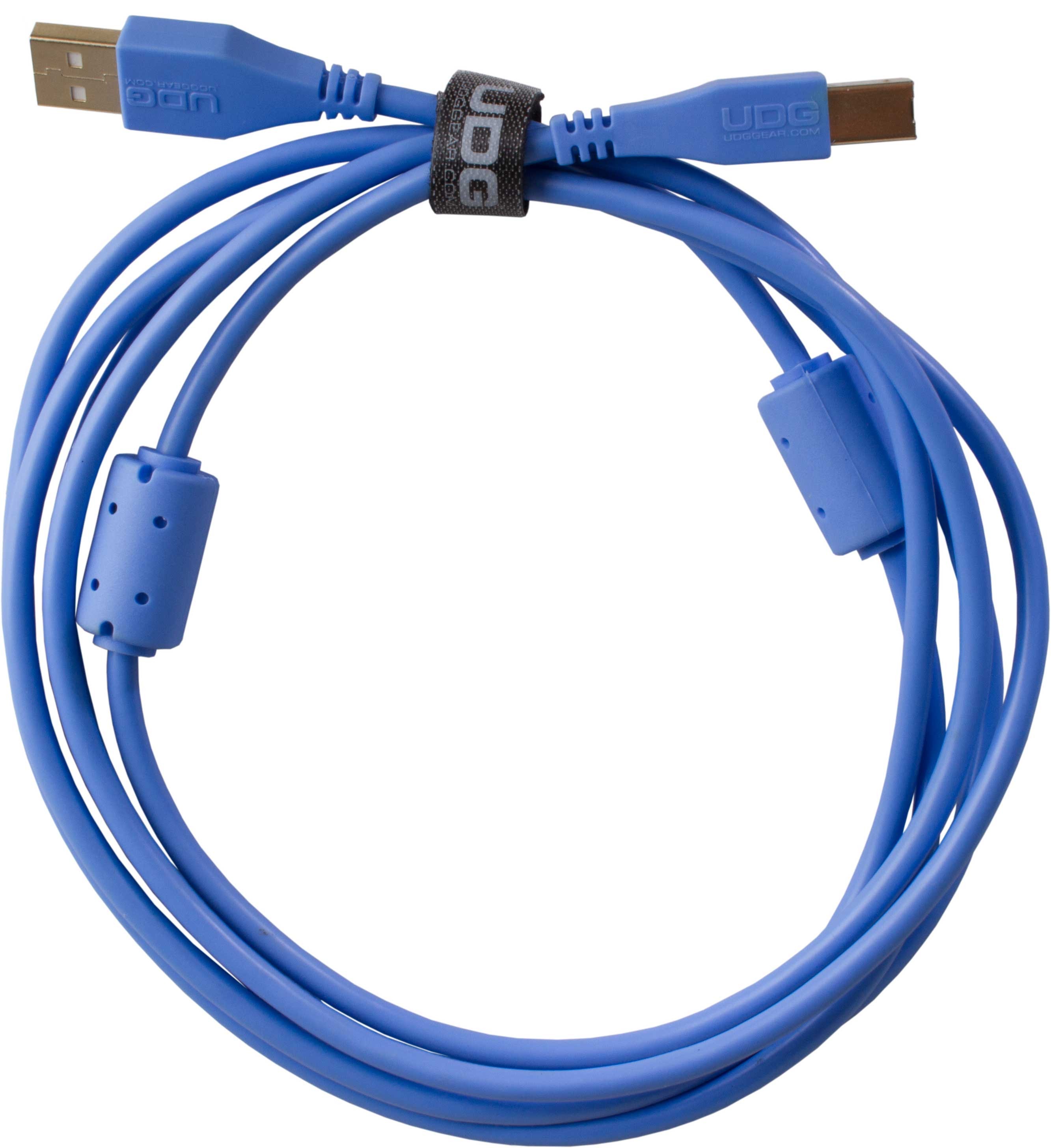 UDG U95003LB - ULTIMATE AUDIO CABLE USB 2.0 A-B BLUE STRAIGHT 3M