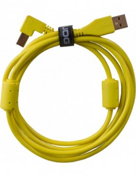 UDG U95004YL - ULTIMATE AUDIO CABLE USB 2.0 A-B YELLOW ANGLED 1M