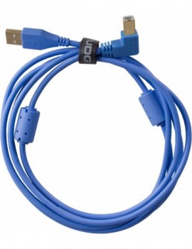 UDG U95004LB - ULTIMATE AUDIO CABLE USB 2.0 A-B BLUE ANGLED 1M