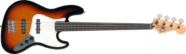 Standard Jazz Bass® Fretless, Rosewood Fingerboard, BrownSunburst