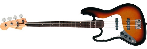 Standard Jazz Bass® Left Handed, Rosewood Fingerboard, BrownSunburst