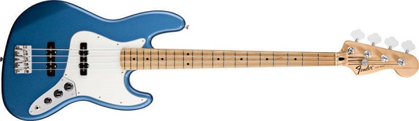Standard Jazz Bass® Maple Fingerboard, Lake Placid Blue