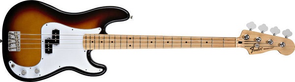 Standard Precision Bass® Maple Fingerboard, Brown Sunburst