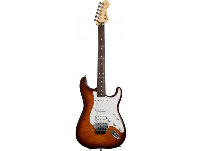 Standard Stratocaster® HSS Plus Top w/Locking Tremolo, RosewoodF-board, Tobacco Sunburst
